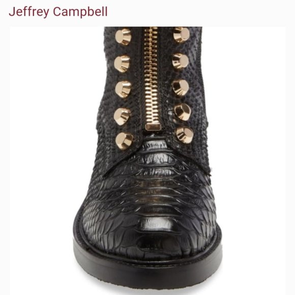 ◼🟨◼Jeffrey Campbell Studded Boots◼🟨◼ - Picture 4 of 12